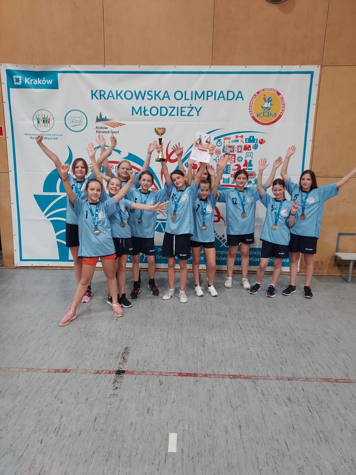 Mistrzostwo Krakowa w koszykówce dziewcząt