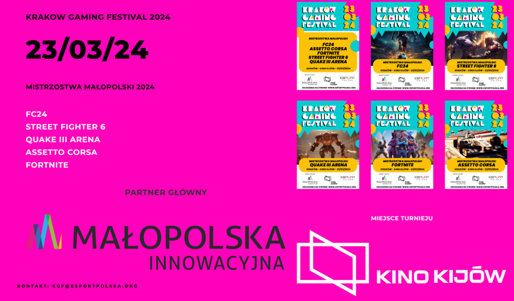 Kraków Gaming Festiwal 2024
