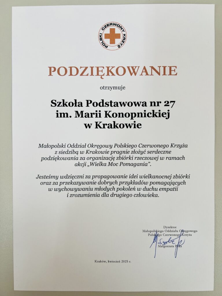 WIOSENNE AKCJE SZKOLNEGO KOŁA WOLONTARIATU
